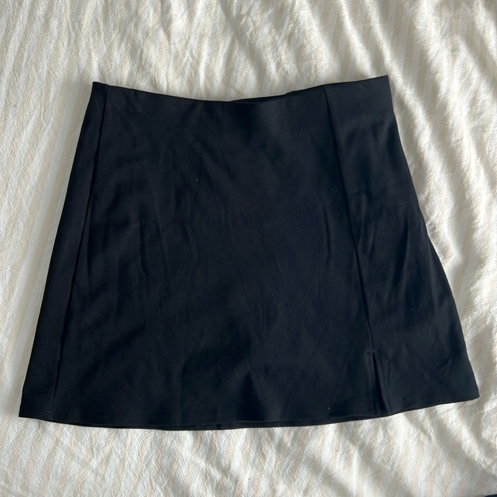 American Eagle It Knit Skort - black mini skirt